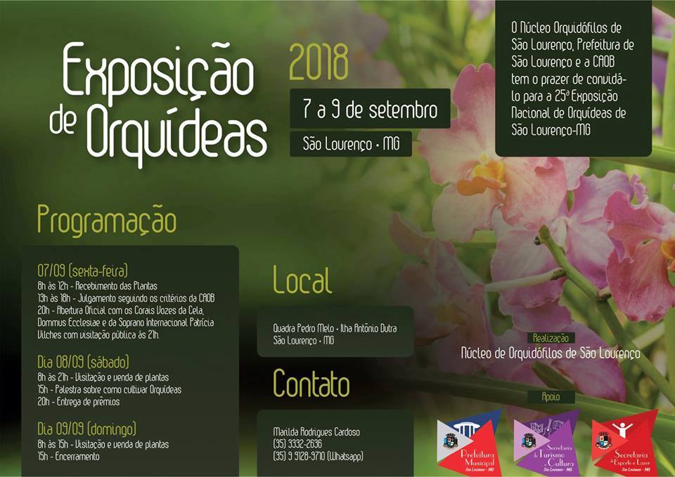 25ª Exposição de Orquídeas