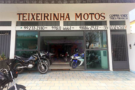 Teixeirinha Motos - Compra e Venda de Motos - em São Lourenço